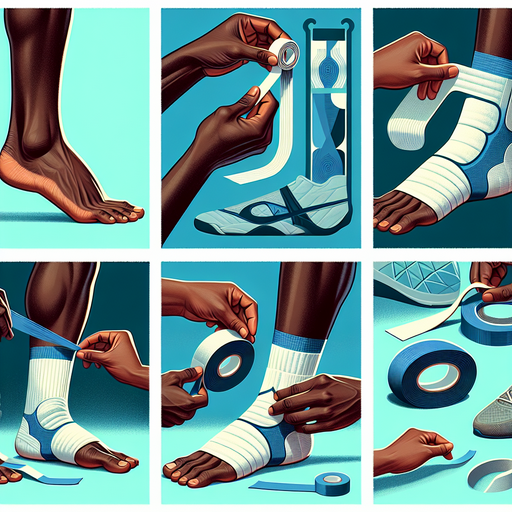 Sport How To Tape An Ankle