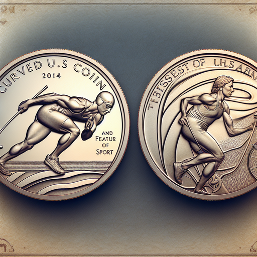What Sport Was Featured On The First Curved U.S. Coin In 2014?