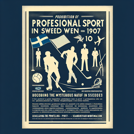 What Professional Sport Was Banned In Sweden Between 1970 And 2007